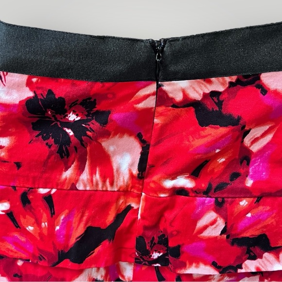 Larry Levine Hawaiian Floral Skirt - Picture 9 of 16